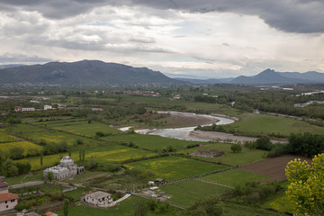 Fototapeta na wymiar Bleimosche in Shloudra, Albanien