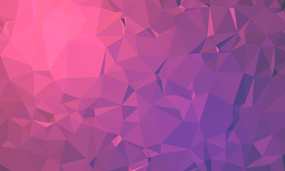 Purple Pink Polygon Abstract Background