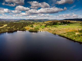 Das wilde, romantische Hochland von Schottland