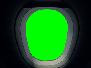 View from the window seat of a plane © samarttiw