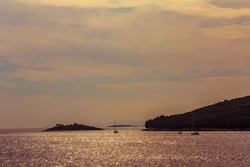 Boats on sunset 06