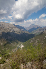 Obraz premium SH20 Serpentine in Albanien