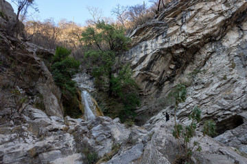 Waterfalls of San Agustín Ahuehuetla, the avocado, Puebla, Mexico