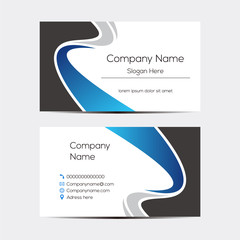 Vector design for Business Card. Abstract Background Vector Template