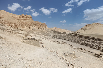 Deir el-Medina Village in Luxor, Egypt