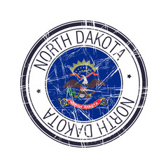 North Dakota rubber stamp