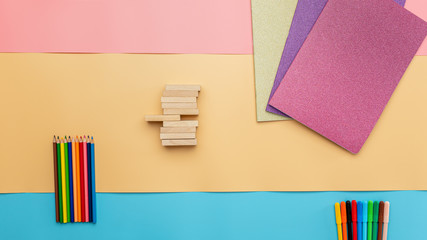 Back to school conceptual image