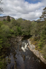Fototapeta na wymiar Das wilde, romantische Hochland von Schottland