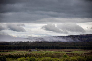 Das wilde, romantische Hochland von Schottland