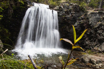 Obraz premium Long Exposure Rockwell Falls