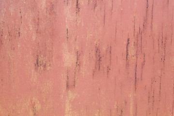 Red Painted Old Weathered Peeling Wood Texture