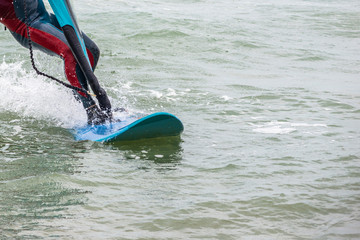 Windsurfing, Fun in the Black sea, Anapa, Krasnodar region , Extreme Sport ocean