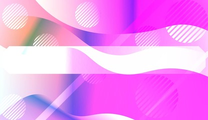 Geometric Pattern With Lines, Wave. For Flyer, Brochure, Booklet And Websites Design Vector Illustration with Color Gradient.