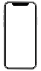 Smartphone mockup. Realistic vector file.