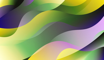 Abstract Shiny Waves. For Flyer, Brochure, Booklet And Websites Design Vector Illustration.