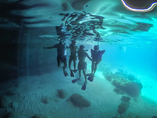 Underwater Views around the Caribbean island of Curacao