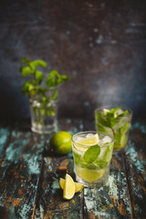 Summer drink Mojito