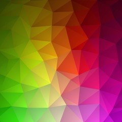 color abstract background. triangles polygonal style. eps 10