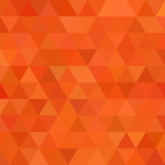Obraz premium Triangles orange background. abstract vector illustration. eps 10