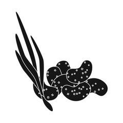 Vector illustration of chips and snack icon. Set of chips and onion stock vector illustration.