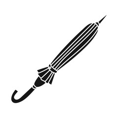 Vector design of parasol and spring symbol. Collection of parasol and water stock symbol for web.