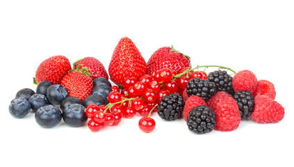 different berries