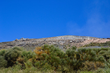 Landscape of Volcano island in Sicily