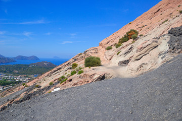 Beautiful landscape of Volcano island