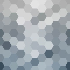 gray hexagons layout for advertising. abstract vector background eps 10