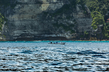 Nusa Penida coastline, Bali, Indonesia.