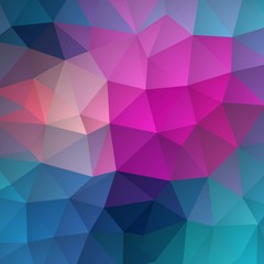 Light Pink, Blue vector blurry triangle background design. Geometric background in Origami style with gradient. eps 10