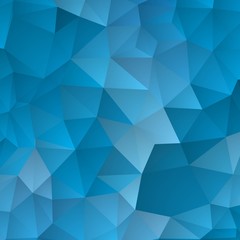 Light BLUE vector abstract polygonal background. A completely new color illustration in a polygonal style. Polygonal design for your web site. eps 10