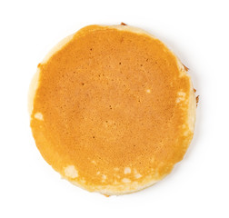 pancakes on a white