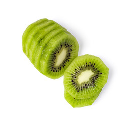 sliced Kiwi fruit