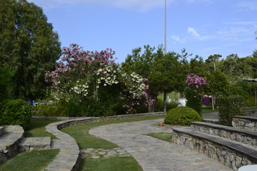 fountain in the park
