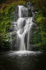 Fototapeta na wymiar Little Mashel Falls In Washington State