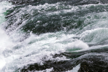 Mountain River, Rushing Water Flowing Texture