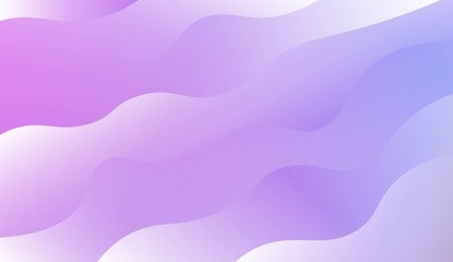 Wave Modern Background. For Your Design Wallpaper, Presentation, Banner, Flyer, Cover Page, Landing Page. Vector Illustration with Color Gradient.