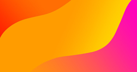 Abstract gradient digital background with orange and pink