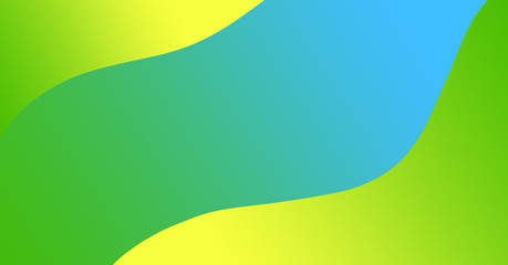 Abstract gradient digital background with green and yellow