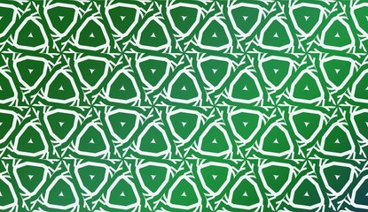 Template With Geometric Pattern. Vector Illustration. Triangles Style. Colorful Gradient Background
