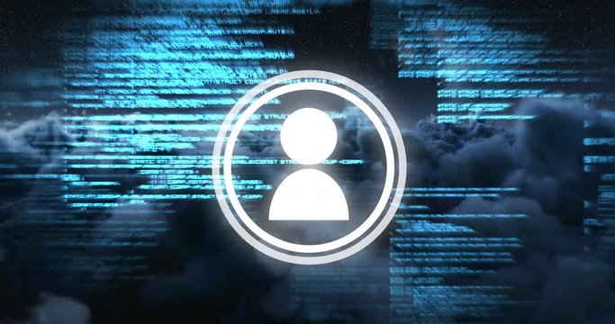 Moving along the digital codes and scripts 4k