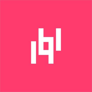 IHI, IBI, IPI, IBPI initials letter logo