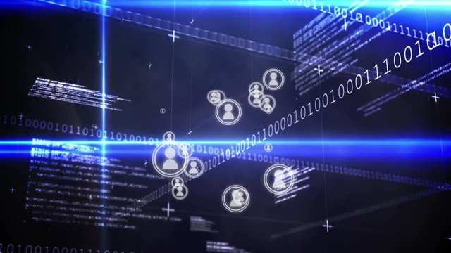 Social media connection and binary codes