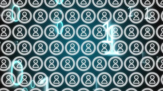 Social media connection and binary codes