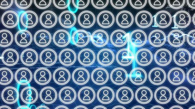 Social media connection and binary codes