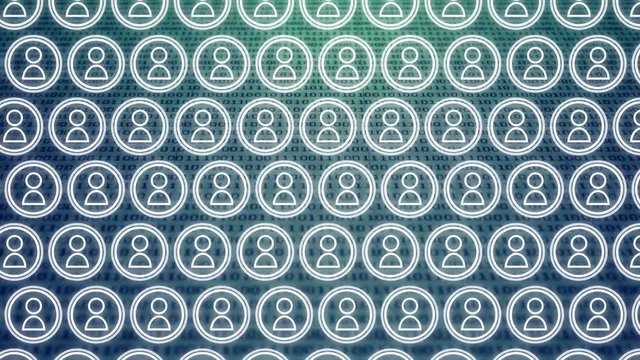 Social media connection and binary codes