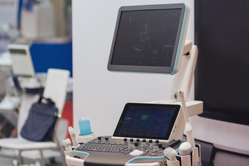 Diagnostic medical equipment in the hospital. Medicine.