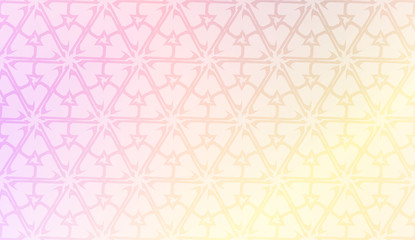 Original interior background in geometric style. Curved line. Vector illustration. Gradient color