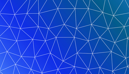 Abstract illustration with an elegant triangles. Template for your banner. Vector illustration. Creative gradient color